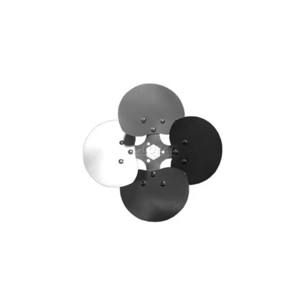 Four Wing Free Air Fan Blade, Interchangeable Hub, Aluminum Blade, CCW, 24